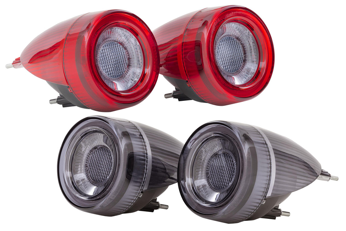 Ferrari F430 Red and Smoked Tail Lights